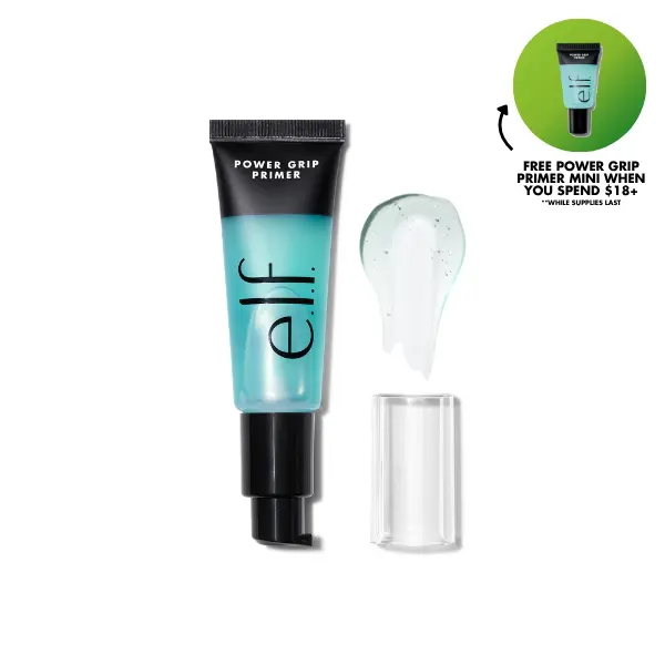 e.l.f. Power Grip Primer, Gel-Based Long-Lasting Makeup Primer, Hydrating Dewy Finish, Non-Comedogenic, Vegan & Cruelty Free, 3 Sizes e.l.f. Power Grip Primer, Gel-Based Long-Lasting Makeup Primer, Hydrating Dewy Finish, Non-Comedogenic, Vegan & Cruelty Free, 3 Sizes