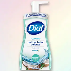 Dial Coconut Water Foaming Antibacterial Hand Wash - 10 fl oz