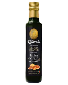 Caliendo Premium Blood Orange Infused Extra Virgin Olive Oil, Authentic Italian 8.5 Fl Oz Bottle