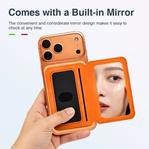 Mag-Safe Wallet, Strong Magnetic Phone Wallet, Lightweight Card Holder, Fits iPhone/huawei/samsung(oppo/vivo), Dual Slot Design