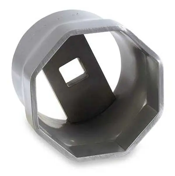 Otc 1924 High-Grade High-Strength Steel Locknut Axle Single Socket, 3-3/8 in, 8 pt, 3/4" Square-Drive, Manual Tool Fit, Truck Use, Compatible with 3/4" Square-Drive Tools