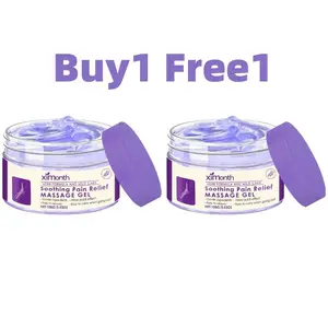 Ximonth Joint Care Gel Knee Lumbar Shoulder Neck Muscle Pain Relief Massage Cream Gel with Artemisia Argyi Leaf & Ginger for Deep Comfort - Solution