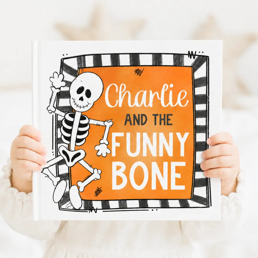Personalized Halloween Gift for Kids | Boo Basket Stuffer | Funny Halloween Book | Custom Halloween Keepsake