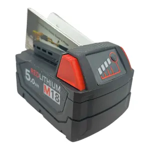 18V Milwaukee battery inspired Business Card Holder 18V Milwaukee battery inspired Business Card Holder
