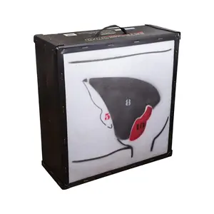 BIGshot Targets BOA Compression Foam Archery Target Block, 24 Inch, White/Black