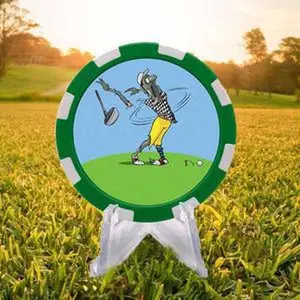 Zombie Golf Custom Golf Poker Chip Marker