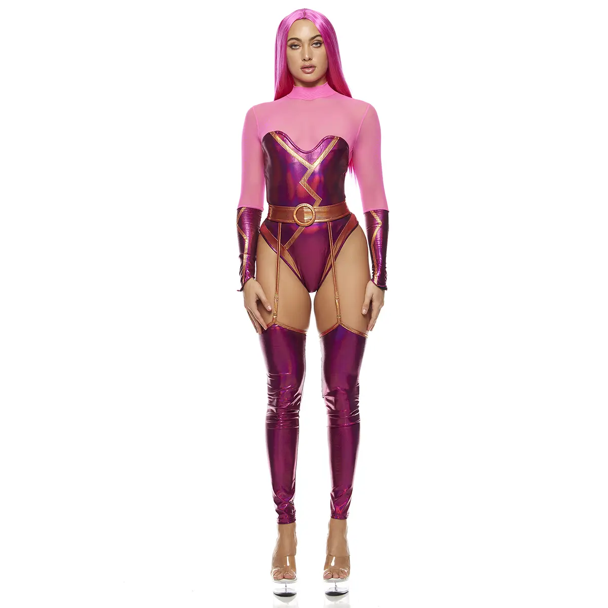 Forplay Women's Halloween Hot as Lava 3-Piece Women's Movie Character Costume