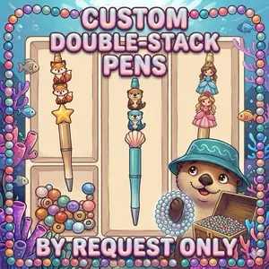 Double Stack Character Pen - Made by request only