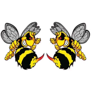 Stinger bees decals Pair