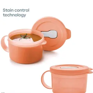 tupperware CrystalWave Plus /soup mugs