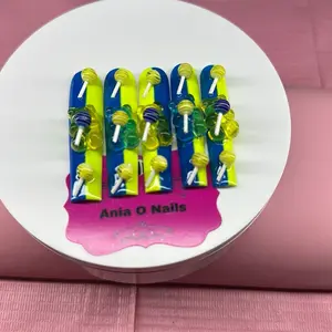 XXX long Square nails