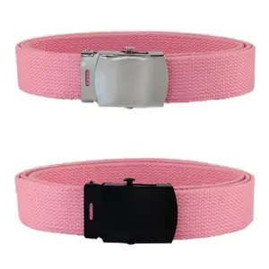 Military Belts Steel Belt Unisex Men Woman Heavy Duty Belt with Silver or Black Buckle