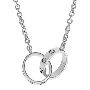 Pre-owned Cartier Love Interlinked Necklace