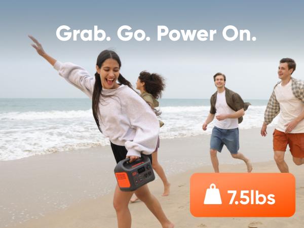 Jackery Explorer 300 Portable Power Bank features a 292Wh lithium iron phosphate (LiFePO4) battery and a 300W AC output (Summervibes).
