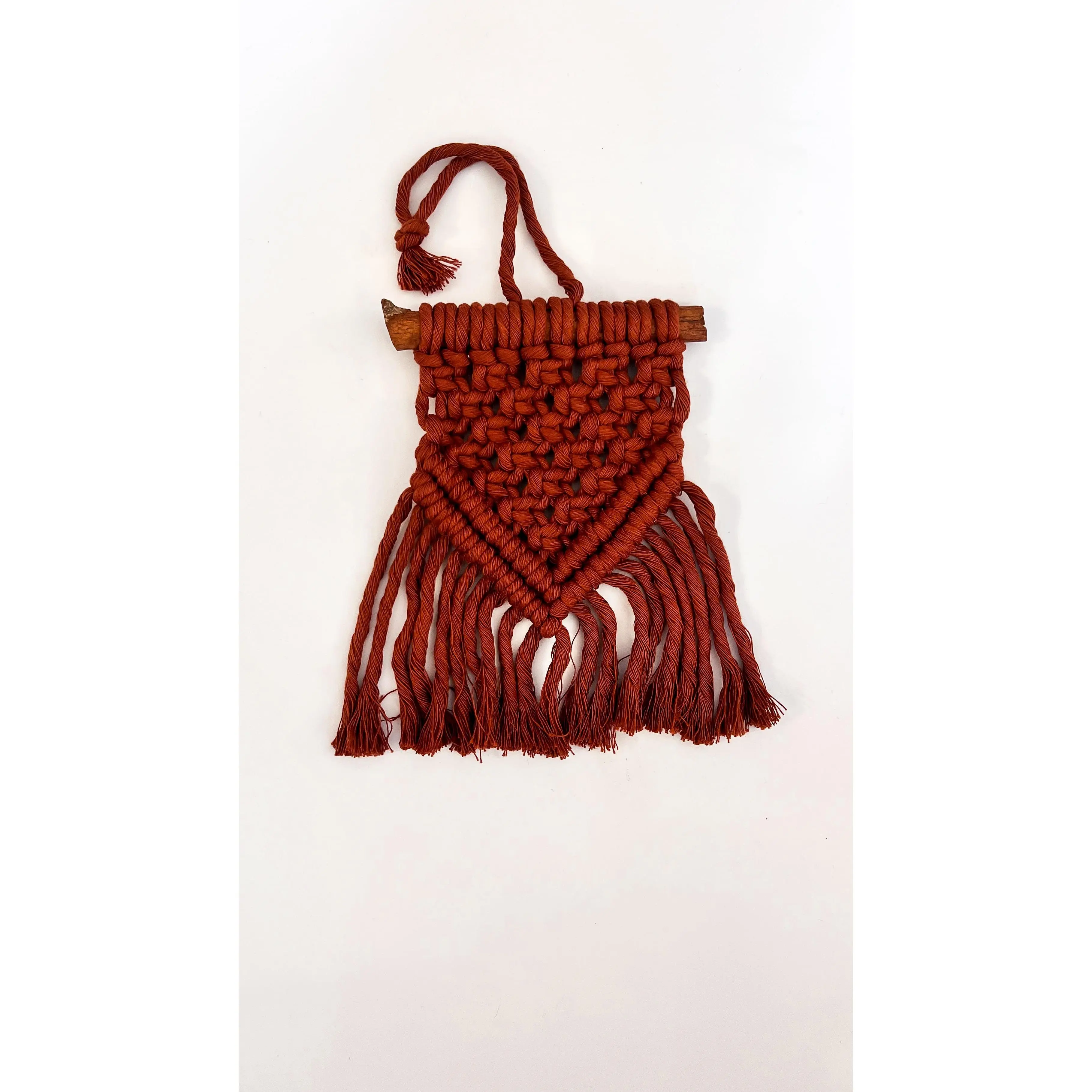 Macrame Cinnamon Stick Ornament