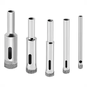 Glass Drill Bit Set- Drill Bits Glass Hole Saw Bottle Extractor Remover Tool