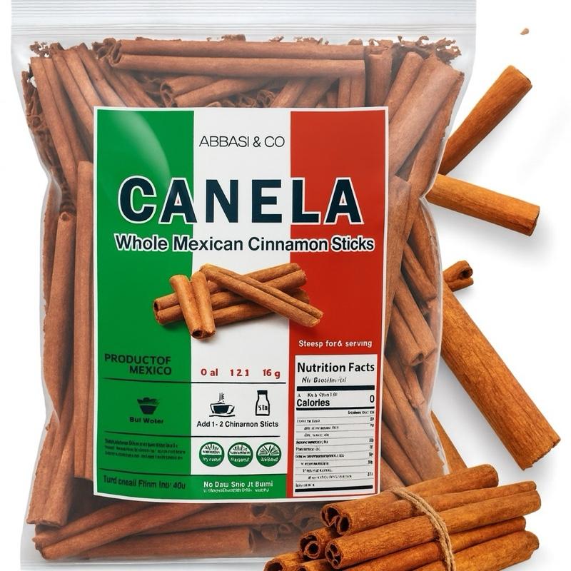 5oz Premium Mexican Cinnamon Sticks – Canela Entera from Veracruz, Mexico – Naturally Sweet & Aromatic Whole Cinnamon Bark – Hand-Selected Quality – Imported from Mexico