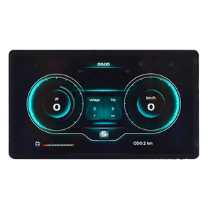 H8 E-Bike LCD Display with Bluetooth & Phone Screen Mirroring for Enhanced Navigation and Entertainment Easy Connectivity Modern Features Waterproof Electric Bike Controller Connector fat tire ebike Dual Suspension Electric Fat Tire Bike fathersdaygiftide