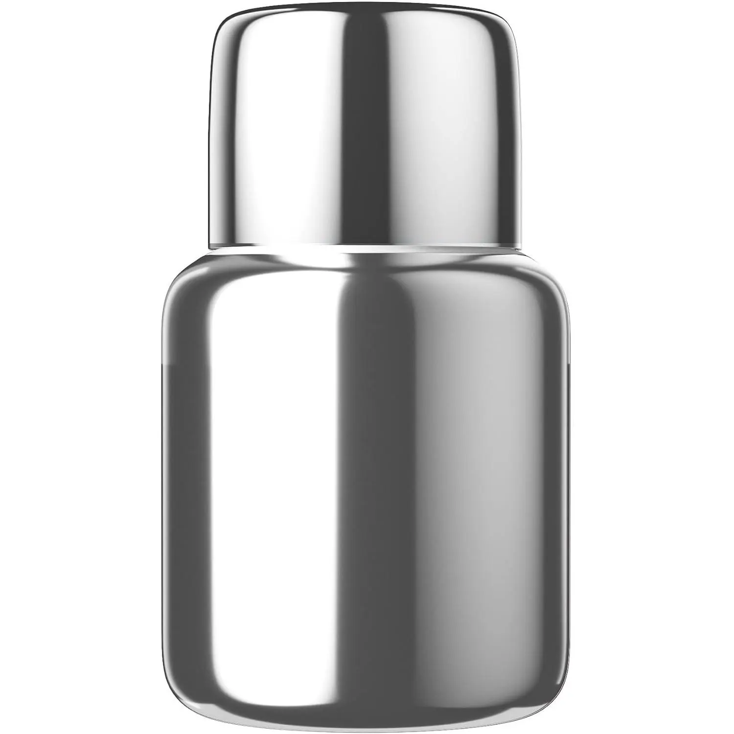 Mini Insulated Water Bottle 10.8 oz Small Vacuum Insulated Tumbler for Hot & Cold Drinks  Leak-Proof Stainless Steel Travel Coffee Mug (Silver, 10.8oz)