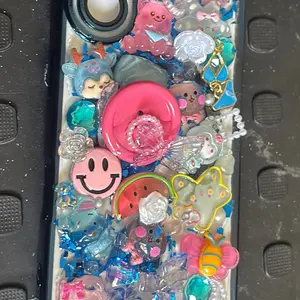 Junk Case - Colorful Decorative Phone Case with Various Charms and Accessories for Personalization