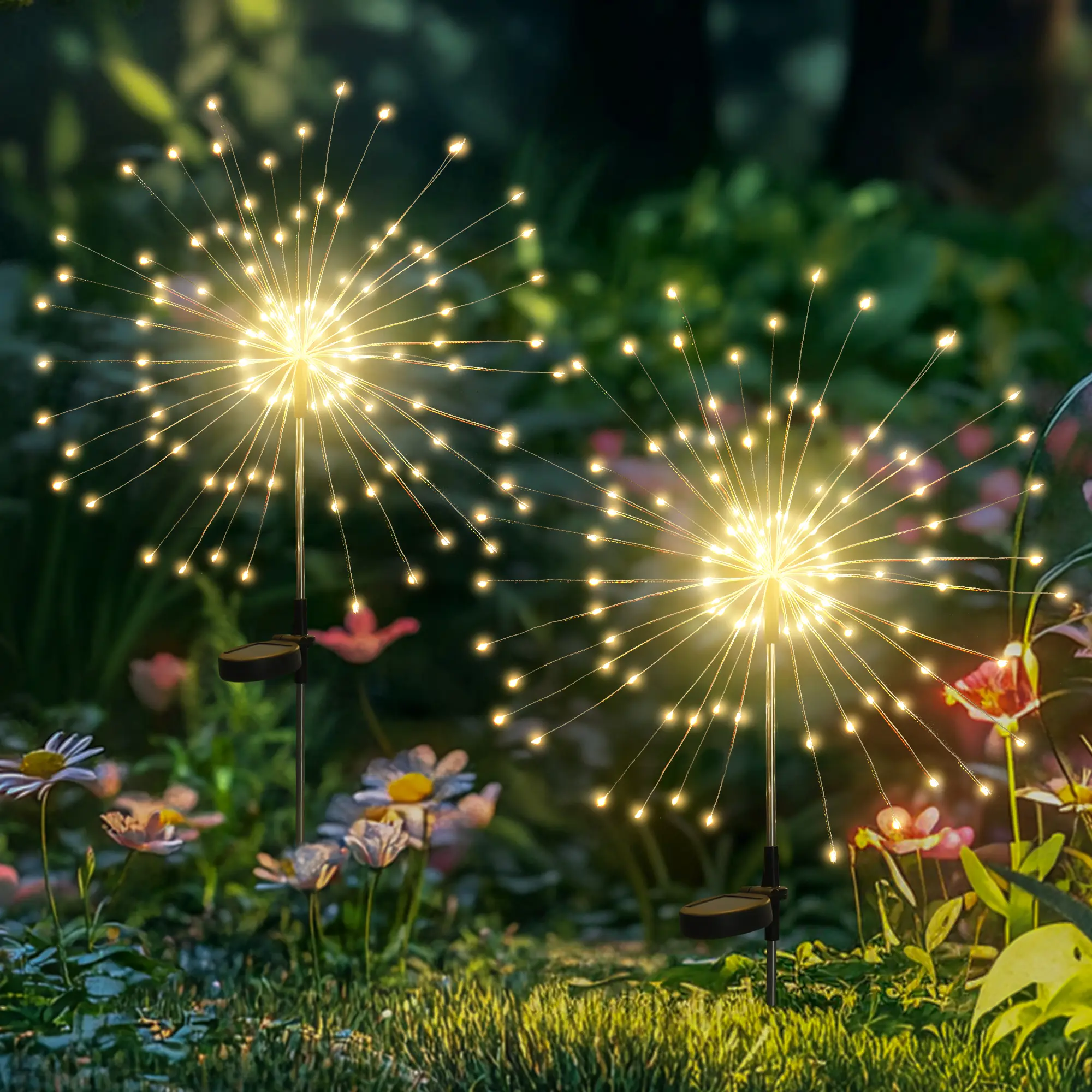 Firework Design(Warm White)