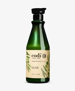 Codi Hand & Body Lotion Olive - Moisturizing Nourishing Non-Greasy Formula with Natural Extracts for All Skin Types