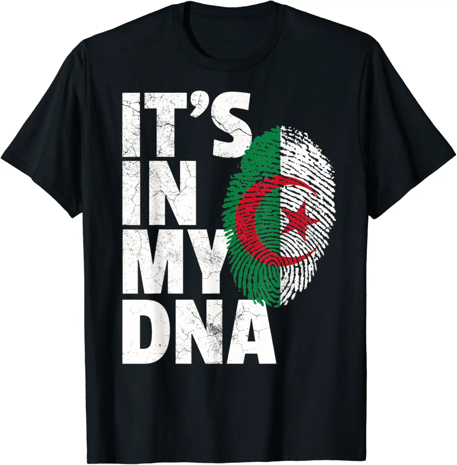 Algeria Flag It's In My DNA Algerian Country Pride Home Gift T-Shirt - Dinahroma Shop 83B08DTPWNJB