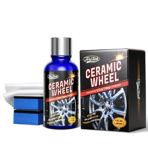 TORETARK Ceramic Wheel Coating Scratch Resistant and Enhances Wheel Shine Repel Water and Stains Protection Against Acid and Base Damage  Long -Lasting Effect For Over 12 Monts.