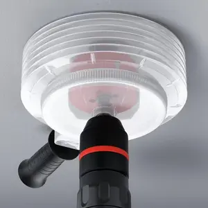 Dust Cover for Ceiling Woodworking Metal Gypsum Board Applications with Openings Tool Handle Adapter for Tube Lights Speakers Spotlights tools
