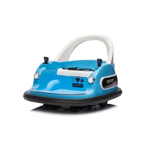 12V ride on bumper car for kids,electric car for kids,1.5-5 Years Old,W/Remote Control, LED Lights, Bluetooth & 360 Degree Spin, Vehicle body with anti-collision padding Five-point Safety Belt,2wd,ride on cars for kids,gifts for kids,birthday gift