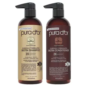 Clinically Formulated Biotin Shampoo and Conditioner Set 16oz Haircare