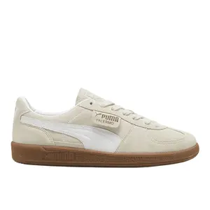 PUMA Mens Palermo Lace Up Sneakers Shoes Casual - Beige