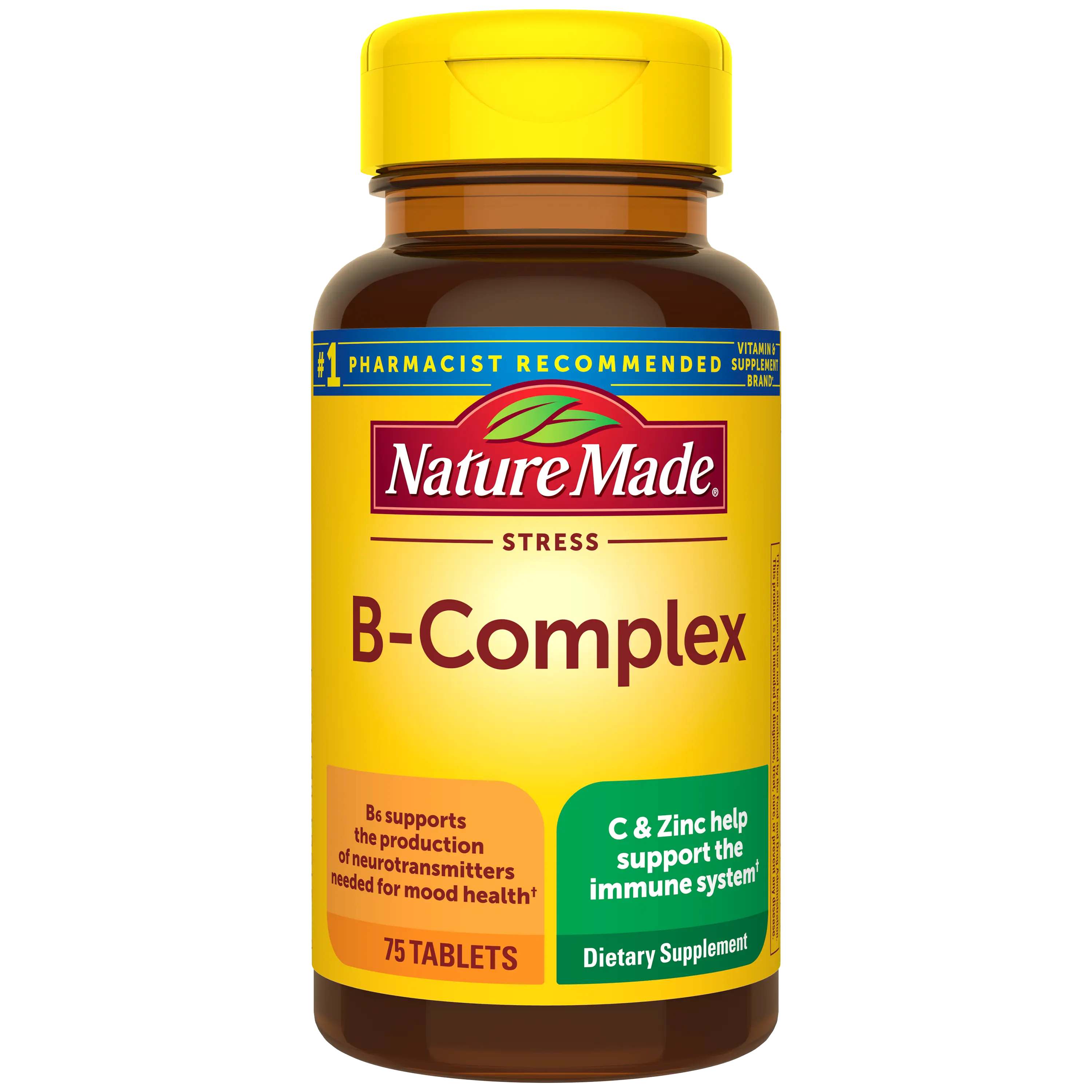 Nature Made Stress B-Complex Tablets with Vitamin C and Zinc Nature Made Stress B-Complex Tablets with Vitamin C and Zinc