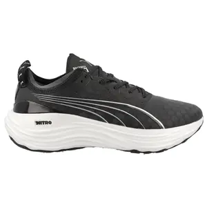 PUMA Womens Foreverrun Nitro Running Sneakers Shoes - Black