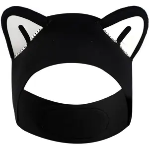2mm Neoprene Cat Ears Diving Headband for Women Kids, Wetsuit Hood Keeps Water Out Holds Earplugs for Scuba Dive Snorkeling Swimming Surfing