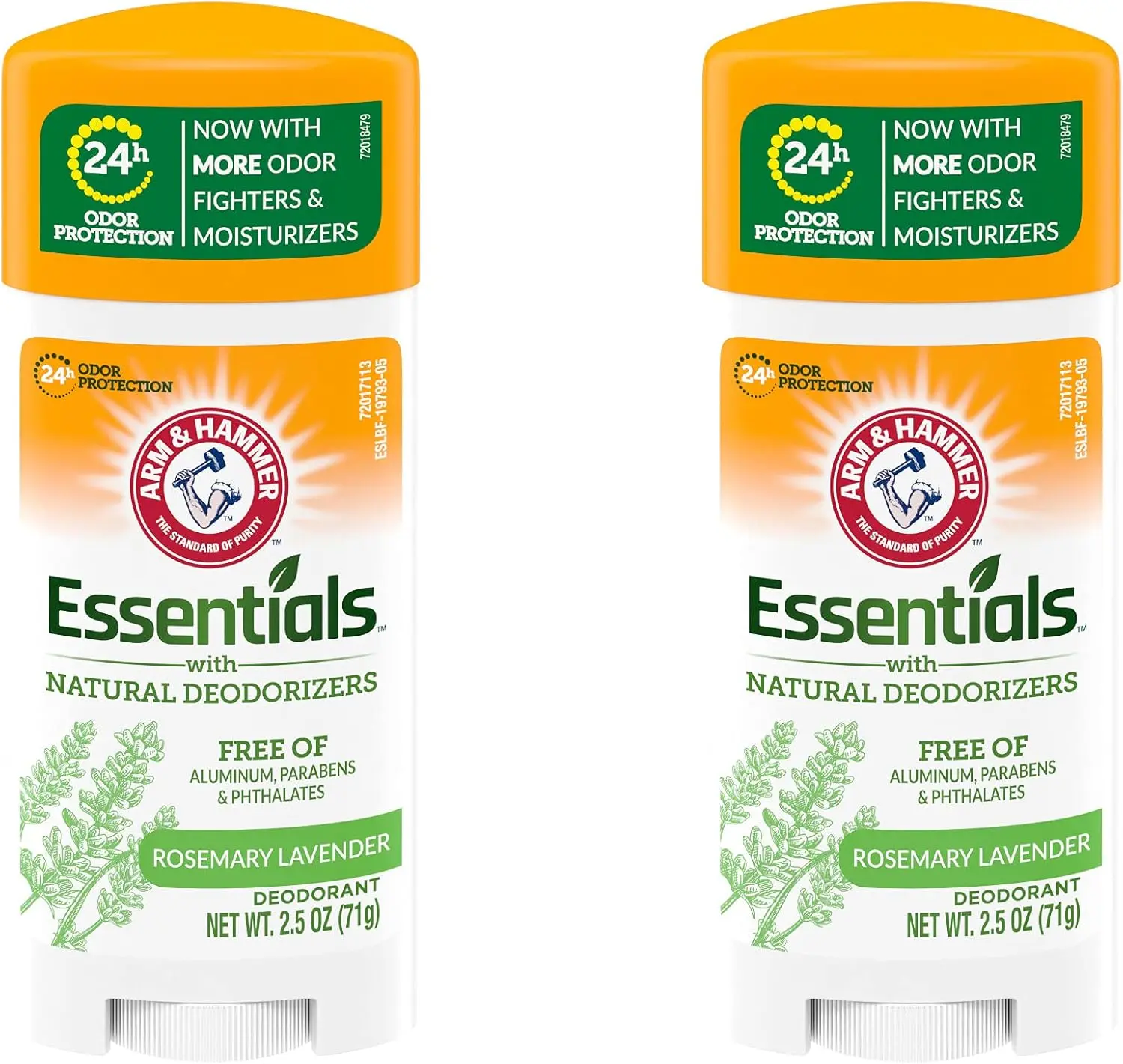 Arm & Hammer Deodorant Rosemary Lavender 2.5oz 2pk