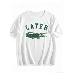 Womens Crew Neck T-Shirt US Stock Fast Delivery Casual Short Sleeve Tee Vintage Style Daily Wear Summer Tops