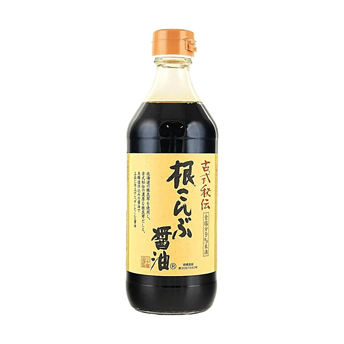 KAWANAKA Japanese Kombu Dashi Soy Sauce - 500ml, 9% Reduced Salt, Umami Rich Broth Base for Cooking, Stewing, and Seasoning