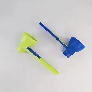 2-in-1 Measuring Scoop & Funnel – Spill-Proof Design, Long Handle for Easy Pouring, ABS Plastic for Protein Powder, Supplements & Kitchen Use