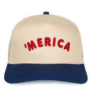 Merica Royal Natural Hat Navy Merica hat, Black USA hat, embroidered Hat, Unisex Hat
