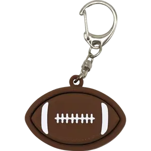 Football Fidget Clicker: keychain accessory, stress relief, cute must have