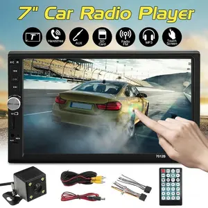 Universal 7 Inch Dual Core Car Multimedia Player, Supports Apple Android Screen Mirroring, Rear Camera, Fm Radio, Abs Enclosure