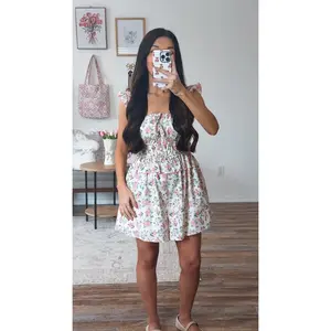 Pink Petal Picnic Romper