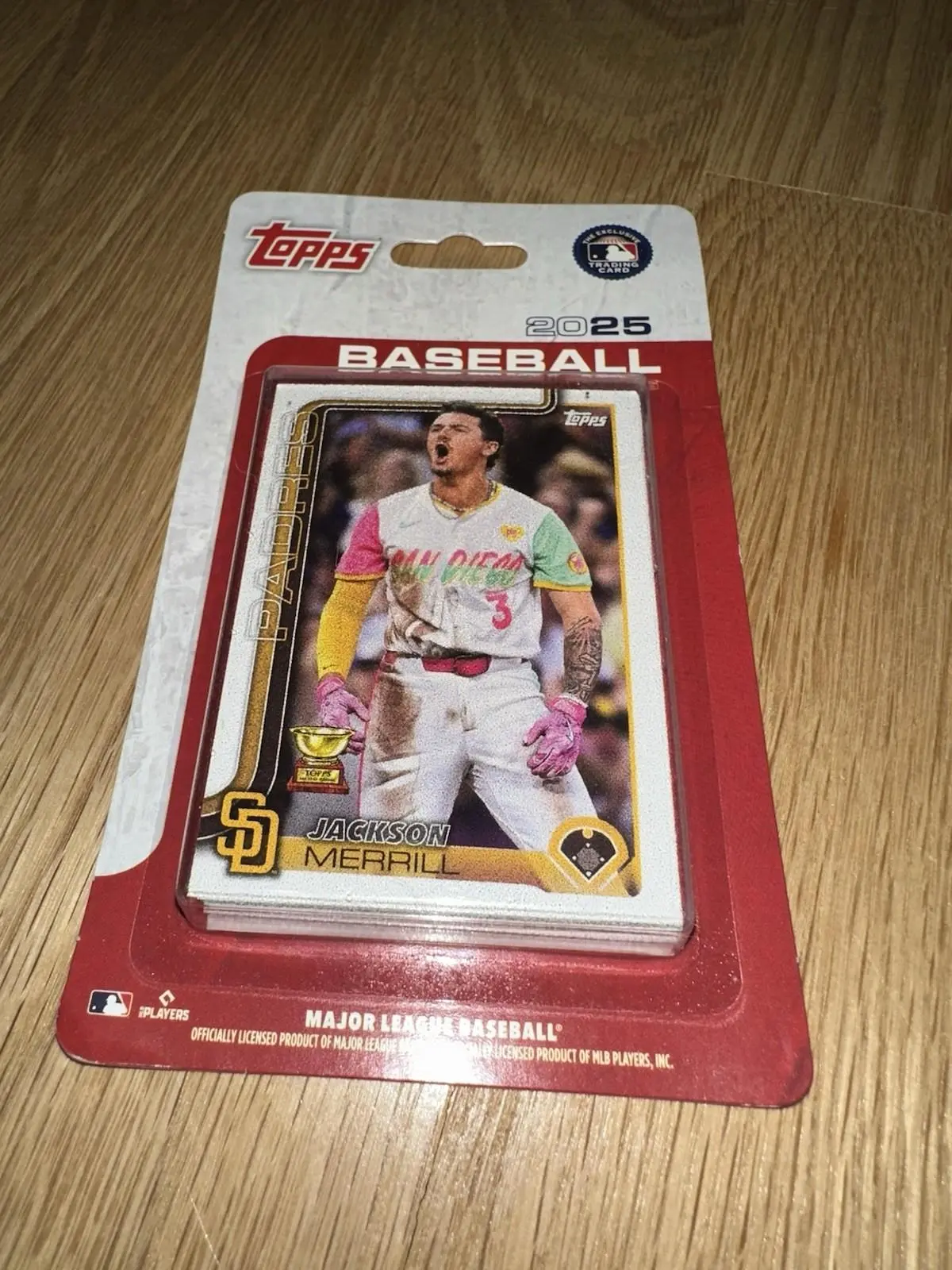 Topps 2025 Baseball Jackson Merrill San Diego Padres Blister 17