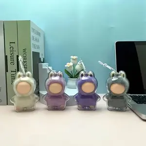 Acrylic Protection Case Compatible with Labubu Heart Code 4.0 Dolls, Dustproof Anti-Drop Scratch-Resistant, Display Mini Models, Bag Charm