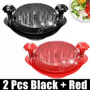 Visible Twist Meat Shredder for Chicken Breast, Large‑Size Shredding Tool, Ergonomic Hand Grip, Anti‑Slip Base Strips, Attached Brush and Fork, BPA Free Kitchen Accessory