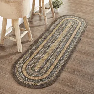 Chestnut Collection Braided Rugs - Oval