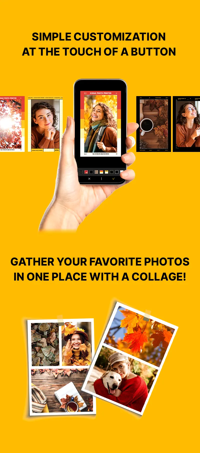 Product Introduction of Kodak Mini 2 Retro 4PASS Portable Photo Printer – Easy Bluetooth Connection & 30 Sheets Bundle 21