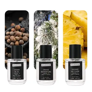 Declassified Eau de Parfum Set | Cedar Bleu × Crave Adventure × Savage Vetiver | 30ml × 3 Cardamon, Lemon, Pineapple, Cedarwood, Bergamot, Ginger, Amberwood, Pepper & Musk