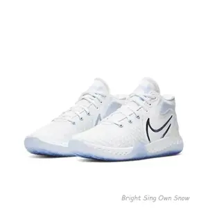 Durant Trey 5 VIII EP Durant Mid-top Basketball Shoes Unisex White Blue